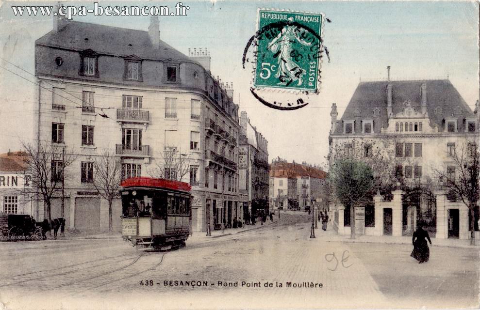 438 - BESANÇON - Rond Point de la Mouillère
